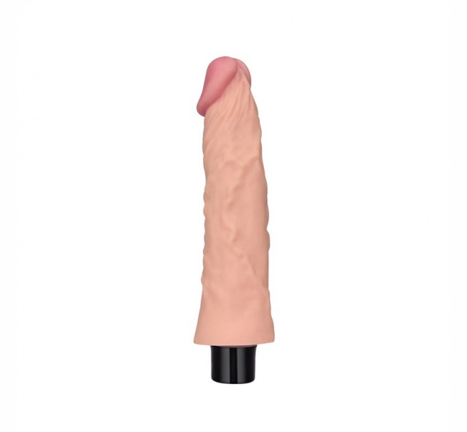 Реалистичный вибратор Lovetoy Real Softee Vibrating Dildo 8.0