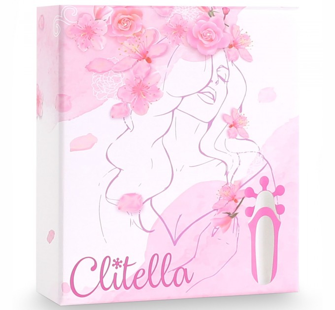 Стимулятор с имитацией оральных ласк FeelzToys - Clitella Oral Clitoral Stimulator Pink