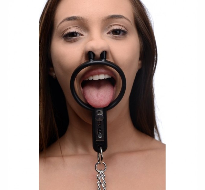 Зажимы для сосков и распорка для рта Mouth Spreader Nipple Clamps Bdsm4u