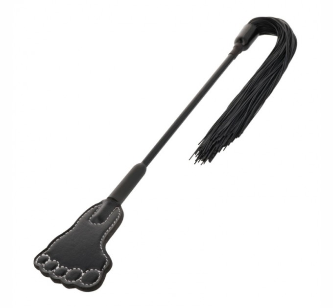 Плеть и шлепалка Darkness Crop & Flogger Black Fetish Bdsm Bdsm4u