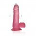 Силиконовый фаллоимитатор Lovetoy розовый Jelly Studs Crystal Dildo Small