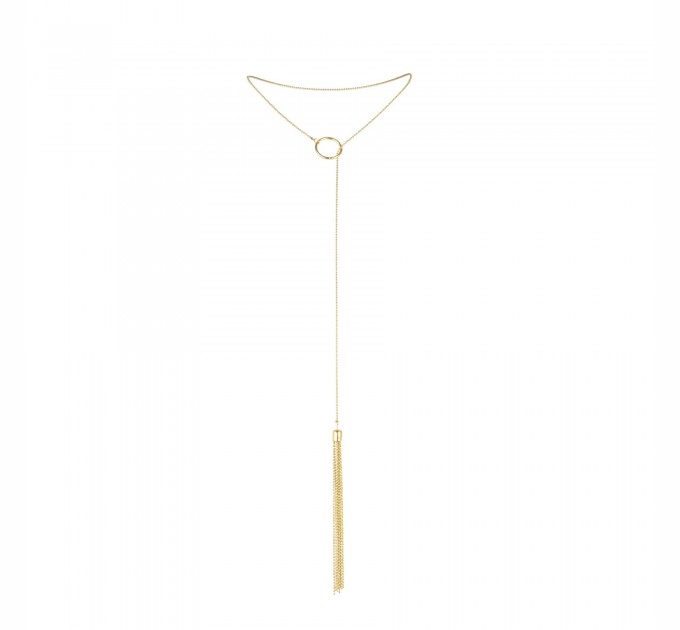 Цепочка для тела Bijoux Indiscrets Magnifique Tickler Pendant Chain — Gold