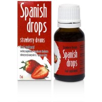 Возбуждающие капли Cobeco Spanish Drops Strawberry Dreams 15мл