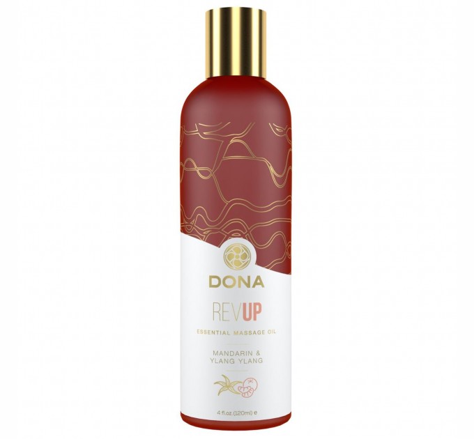 Массажное масло DONA Essential Massage Oil Rev Up Mandarin & Ylang YIang 120 мл (SO2621)