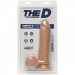 Фаллоимитатор Doc Johnson The D - Perfect D - 8 Inch With Balls - FRIMSKYN, диаметр 5,1см