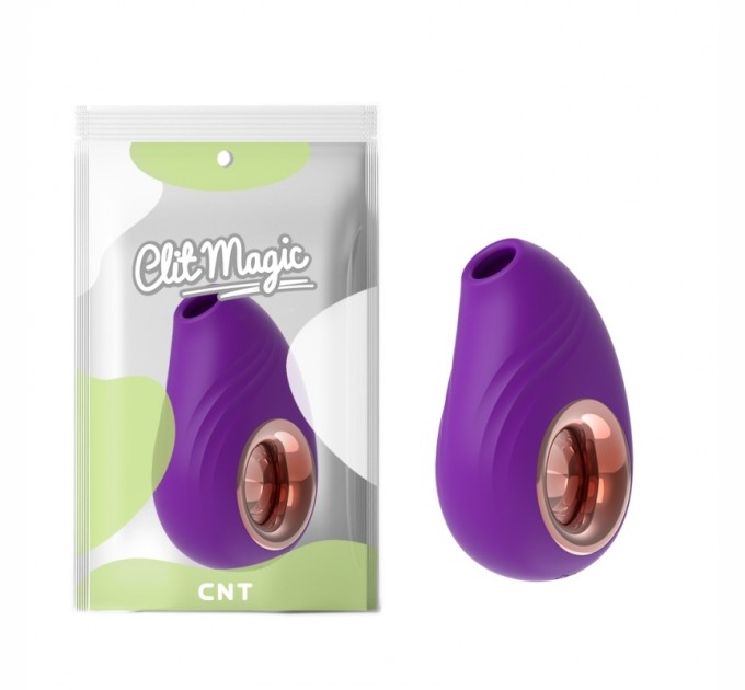 Клиторальный вибростимулятор посасывающий Love Me Clitoral Stimulator Purple Cnt