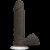 Фаллоимитатор Doc Johnson The Realistic Cock 6 inch Black - Ultraskyn, Vac-U-Lock, диаметр 4,3см