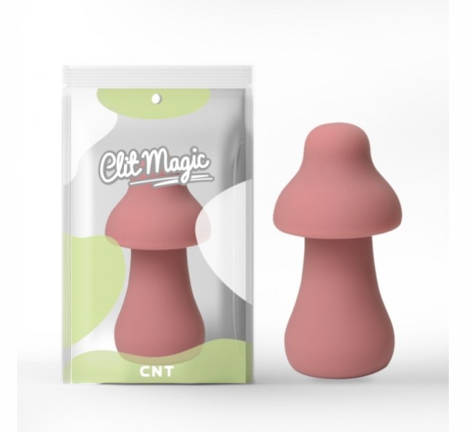 Вибростимулятор для женщин 3D Design Protruding Mushroom Pink Cnt