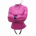 Смирительная рубашка розовая для полного контроля партнера Adjustable Restraint Straitjacket Bdsm4u