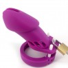 Мужское силиконовое устройство целомудрия CB-6000 Silicone Purple Bdsm4u