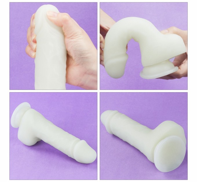 Фаллоимитатор светящийся Lumino Play Silicone Dildo 7.5 Lovetoy