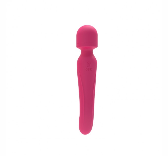 Клиторально-вагинальный двойной вибромассажер Pleasure Spreader Wand Pink Chisa