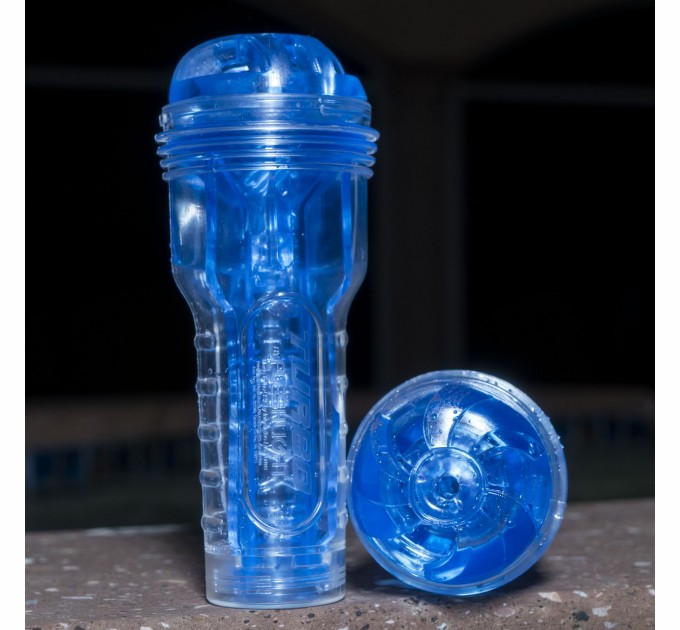 Мастурбатор Fleshlight Turbo Thrust Blue Ice (имитатор минета)