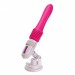 Вибратор секс-машина Telescopic VIBRATOR розовый