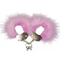 Наручники металлические Adrien Lastic Handcuffs Pink Розовый