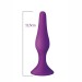 Анальная пробка на присоске MAI Attraction Toys №33 Purple длина 11,5cм диаметр 3см