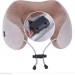 Массажная подушка U-Shaped Massage Pillow (от батареек) Brown (WM-003)