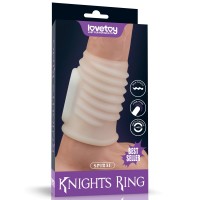Насадка на пенис Lovetoy Vibrating Spiral Knights Ring