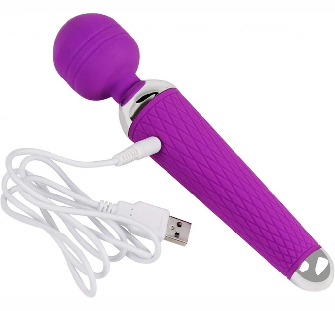 Вибромассажер We Love для стимуляции клитора фиолетовый USB