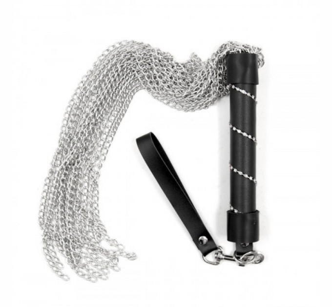 Эксклюзивная плеть с металлическими цепями Metal Chain Whip Tails Whip Bdsm4u