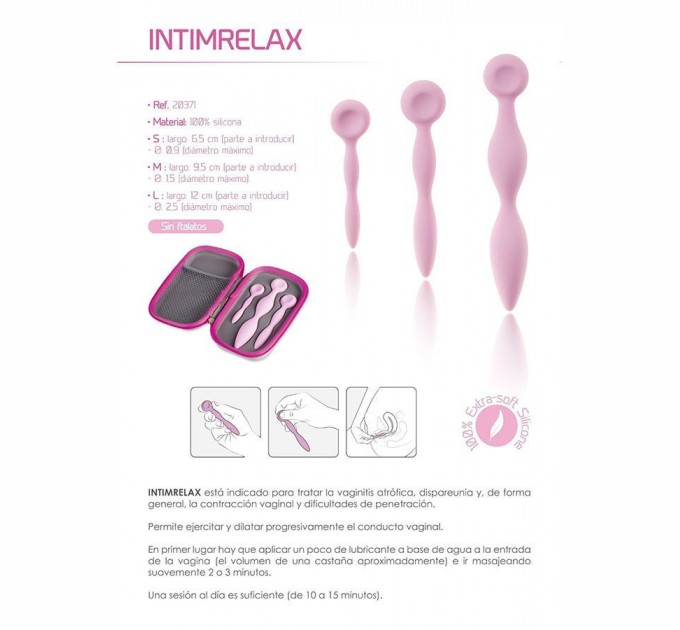 Система восстановления при вагините Femintimate Intimrelax Розовый