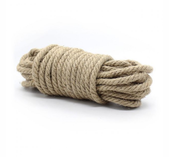 Конопляные канаты Bdsm4u веревка для шибари Hemp Ropes 10м