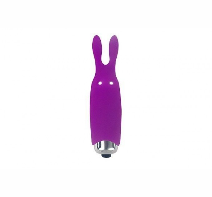 Вибропуля Adrien Lastic Pocket Vibe Rabbit Purple со стимулирующими ушками