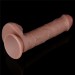 Фаллоимитатор с венами Dual Layered Silicone Cock 8.0 Lovetoy