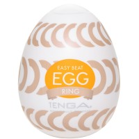 Мастурбатор-яйцо Tenga Egg Ring с ассиметричным рельефом