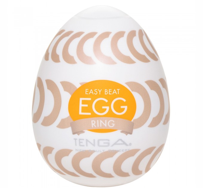 Мастурбатор-яйцо Tenga Egg Ring с ассиметричным рельефом