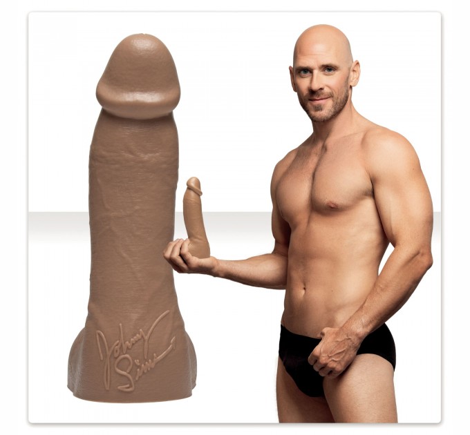 Фаллоимитатор Fleshlight Guys Johnny Sins Dildo по слепку пениса лысый из Браззерс