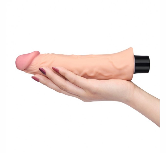 Реалистичный вибратор Lovetoy Real Softee Vibrating Dildo 8.0