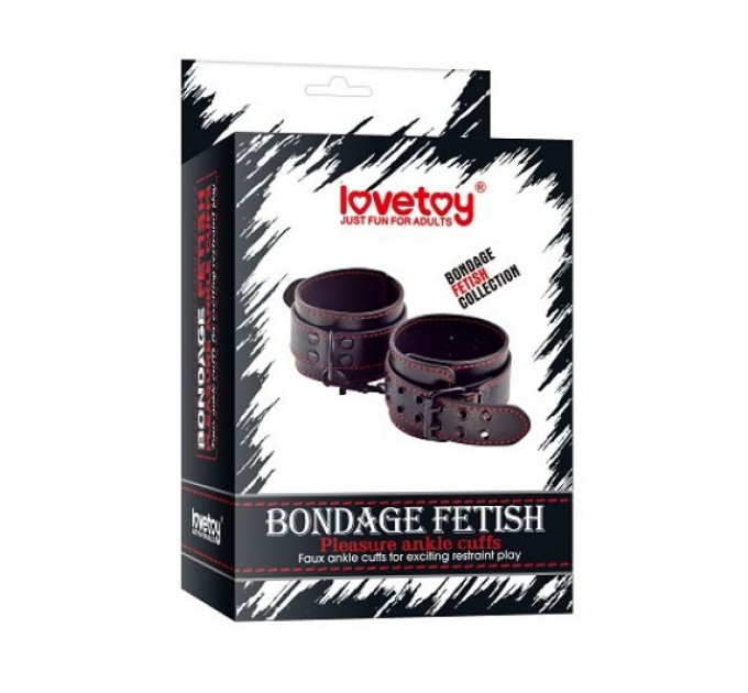 Наножники Lovetoy Bondage Fetish Pleasure Ankle cuffs