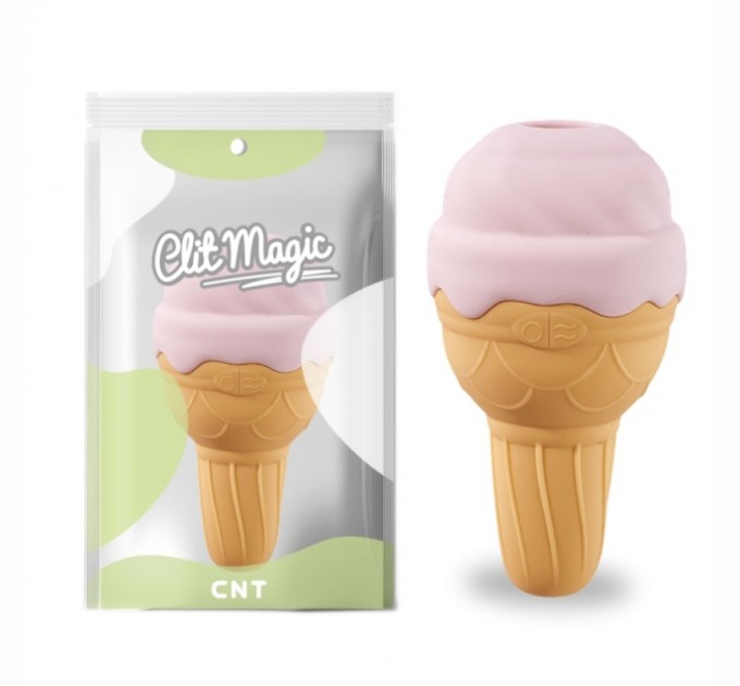 Вибростимулятор для женщин Ice Cream Wand Yellow Cnt