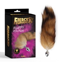 Анальная пробка с хвостом Chisa Fluffy Fox Plug