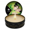 Массажная свеча Shunga Mini Massage Candle - Exotic Green Tea (30 мл) с афродизиаками