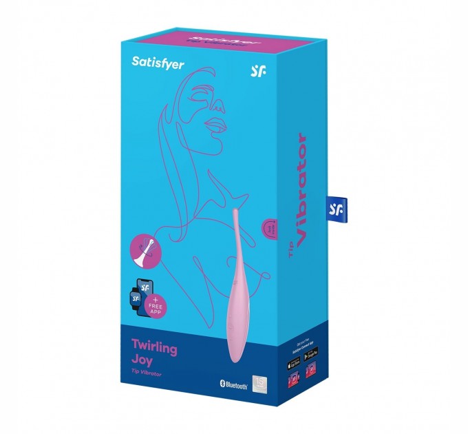 Смарт-вибратор для клитора Satisfyer Twirling Joy Pink