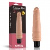 Реалистичный вибратор Lovetoy Xtreme Feel Cyberskin Vibrator 20 см Телесный