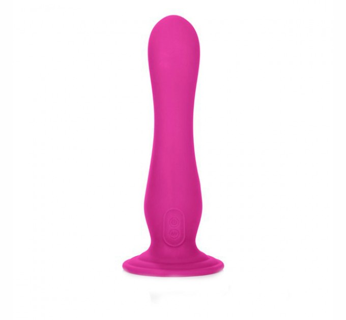 Вибратор California Exotic Novelties с присоской Rechargeable Wireless Pleaser Pink