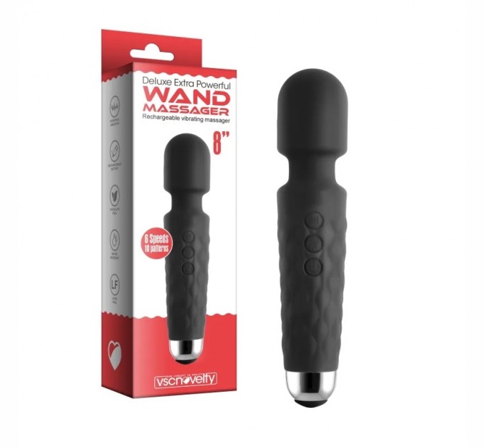 Вибростимулятор для женщин Deluxe Extra Powerful Wand Massager Vscnovelty