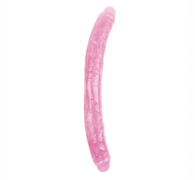 Розовый двухсторонний фаллоимитатор 18 Inch Dildo Chisa