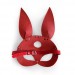 Кожаная маска Зайки Art of Sex Bunny mask Красный