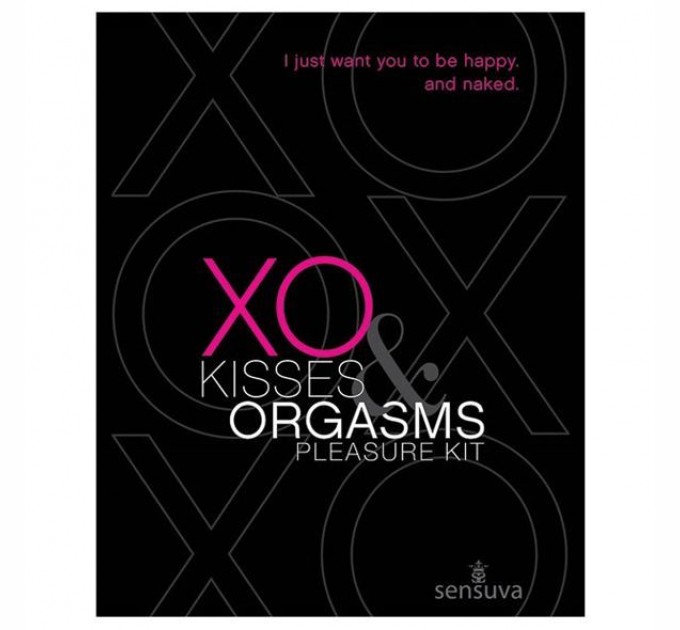 Подарочный набор Sensuva XO Kisses Orgasms Бальзам для губ с феромонами и жидкий вибратор (OSO3151)