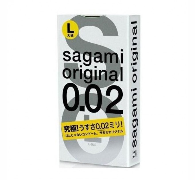 Презервативы Sagami Original 0.02 L-size 4 шт