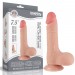 Фаллоимитатор с кожей на присоске Sliding Skin Dual Layer Dong Flesh 7.5 Lovetoy