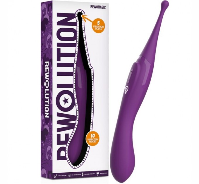 Клиторальный вибростимулятор фиолетовый Rewolution Rewomagic Stimulator