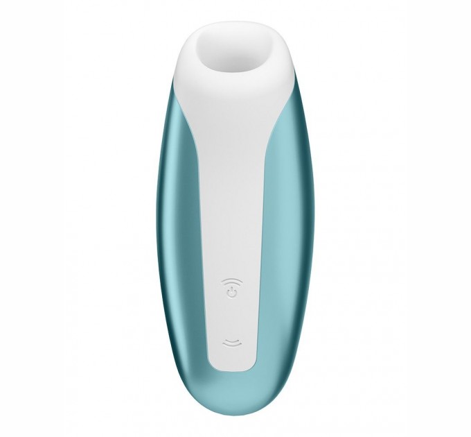 Миниатюрный вакуумный стимулятор Satisfyer Love Breeze Ice Blue