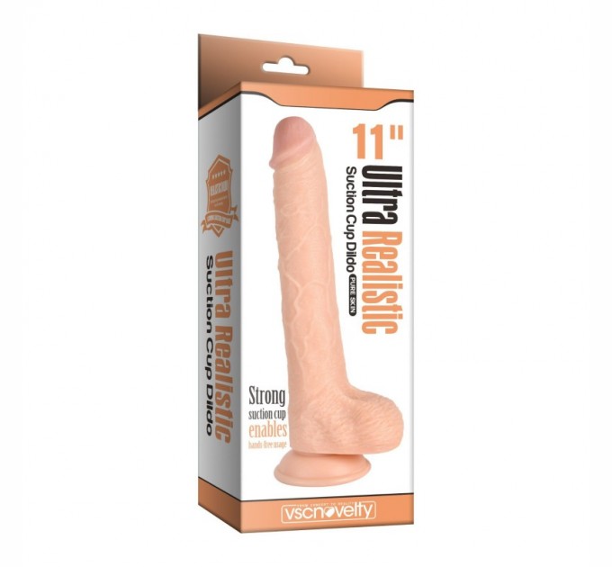 Фаллоимитатор Vscnovelty на присоске Ultra Realistic Suction Cup Dildo 11.0