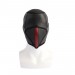 Черная маска с сьемными елементами Chisa Full-face Bondage Hood