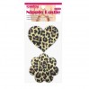 Леопардовые стикини сердечко и цветочек Lovetoy Leopard Sexy Nipple Pasties 2 пары
